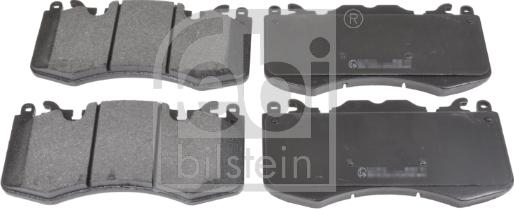 Febi Bilstein 116126 - Тормозные колодки, дисковые, комплект autosila-amz.com
