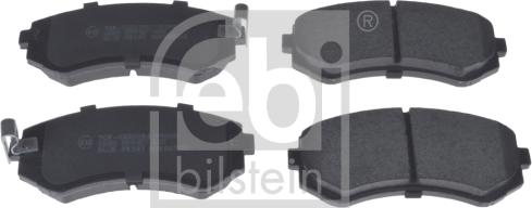 Febi Bilstein 116349 - Тормозные колодки, дисковые, комплект autosila-amz.com
