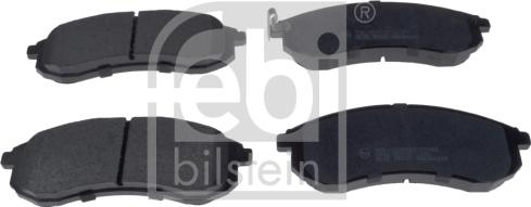 Febi Bilstein 116347 - Тормозные колодки, дисковые, комплект autosila-amz.com