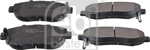 Febi Bilstein 116354 - Тормозные колодки, дисковые, комплект autosila-amz.com