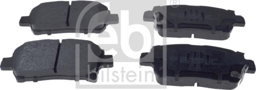 Febi Bilstein 116350 - Тормозные колодки, дисковые, комплект autosila-amz.com