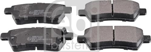 Febi Bilstein 116351 - Тормозные колодки, дисковые, комплект autosila-amz.com