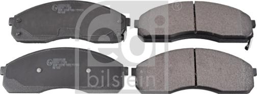 Febi Bilstein 116314 - Тормозные колодки, дисковые, комплект autosila-amz.com