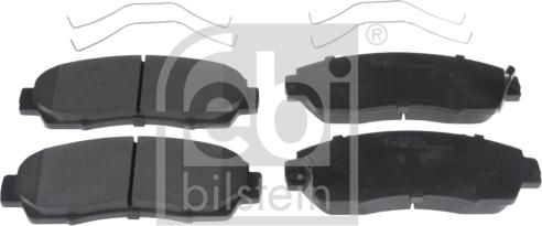 Febi Bilstein 116316 - Тормозные колодки, дисковые, комплект autosila-amz.com