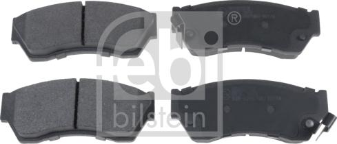Febi Bilstein 116389 - Тормозные колодки, дисковые, комплект autosila-amz.com