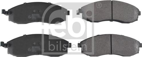Febi Bilstein 116322 - Тормозные колодки, дисковые, комплект autosila-amz.com