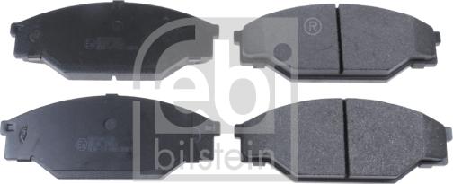 Febi Bilstein 116375 - Тормозные колодки, дисковые, комплект autosila-amz.com