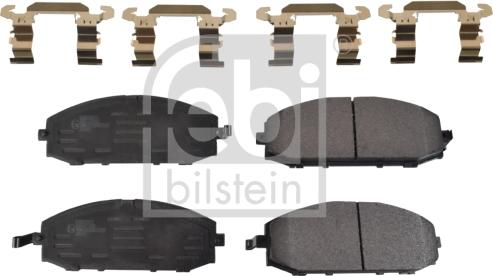 Febi Bilstein 116377 - Тормозные колодки, дисковые, комплект autosila-amz.com
