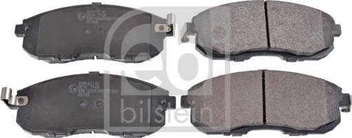 Febi Bilstein 116269 - Тормозные колодки, дисковые, комплект autosila-amz.com