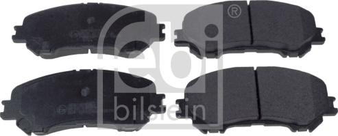 Febi Bilstein 116266 - Тормозные колодки, дисковые, комплект autosila-amz.com