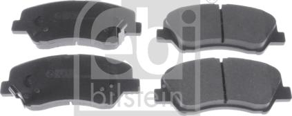 Febi Bilstein 116280 - Тормозные колодки, дисковые, комплект autosila-amz.com