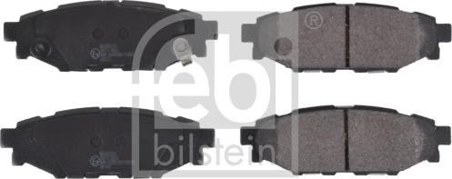 Febi Bilstein 116274 - Тормозные колодки, дисковые, комплект autosila-amz.com