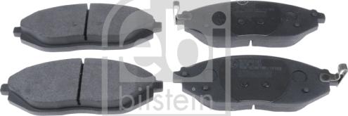 Febi Bilstein 116278 - Тормозные колодки, дисковые, комплект autosila-amz.com