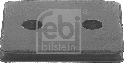 Febi Bilstein 11677 - подушка рессоры !межлистовая 98x88x11 \Volvo F7/10/12/16/ autosila-amz.com