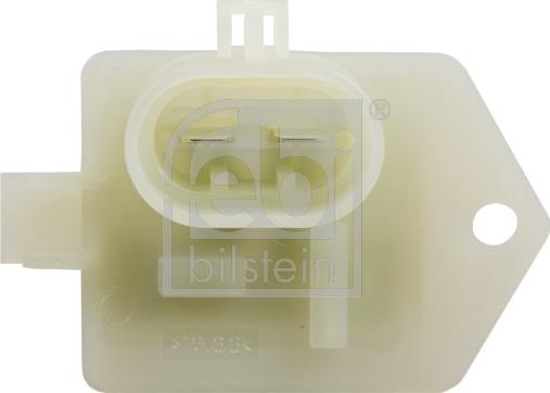 Febi Bilstein 180672 - Дополнительный резистор, электромотор - вентилятор радиатора autosila-amz.com
