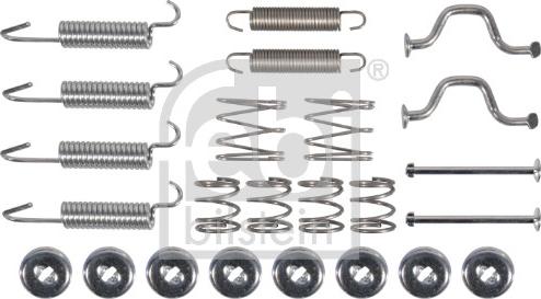 Febi Bilstein 182573 - Комплектующие, барабанный тормозной механизм autosila-amz.com