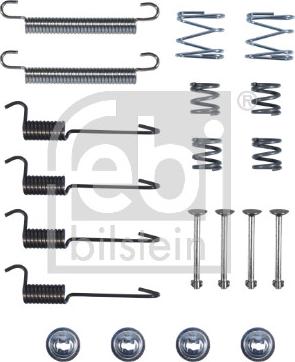 Febi Bilstein 182257 - Комплектующие, барабанный тормозной механизм autosila-amz.com