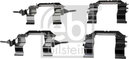 Febi Bilstein 182751 - Комплектующие для колодок дискового тормоза autosila-amz.com