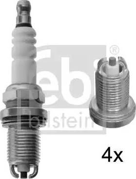 Febi Bilstein 13535 - Свеча зажигания autosila-amz.com