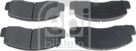 Febi Bilstein 170886 - Тормозные колодки, дисковые, комплект autosila-amz.com