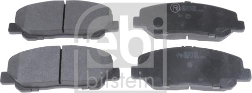 Febi Bilstein 170888 - Тормозные колодки, дисковые, комплект autosila-amz.com