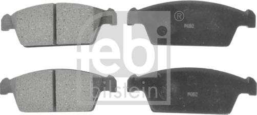 Febi Bilstein 170305 - Тормозные колодки, дисковые, комплект autosila-amz.com