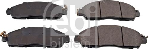 Febi Bilstein 170382 - Тормозные колодки, дисковые, комплект autosila-amz.com