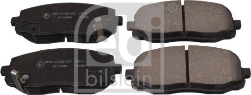 Febi Bilstein 170240 - Тормозные колодки, дисковые, комплект autosila-amz.com