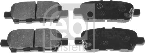 Febi Bilstein 170242 - Комплект тормозных колодок, дисковый тормоз autosila-amz.com