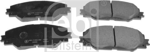 Febi Bilstein 170237 - Тормозные колодки, дисковые, комплект autosila-amz.com