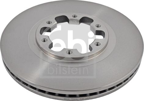 Febi Bilstein 170741 - Тормозной диск autosila-amz.com