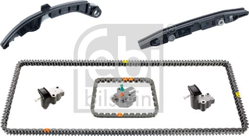 Febi Bilstein 171092 - Комплект цепи привода распредвала autosila-amz.com