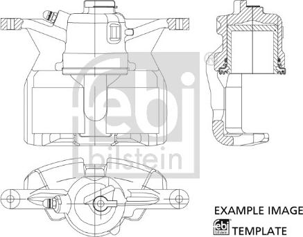 Febi Bilstein 178946 - Тормозной суппорт autosila-amz.com