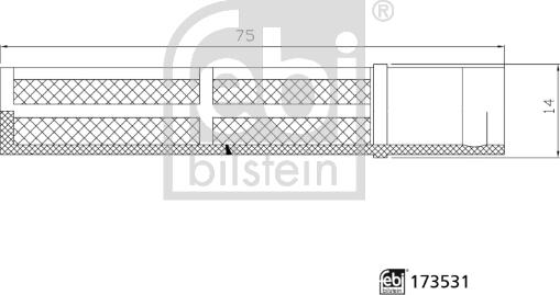 Febi Bilstein 173531 - Карбамидный фильтр autosila-amz.com