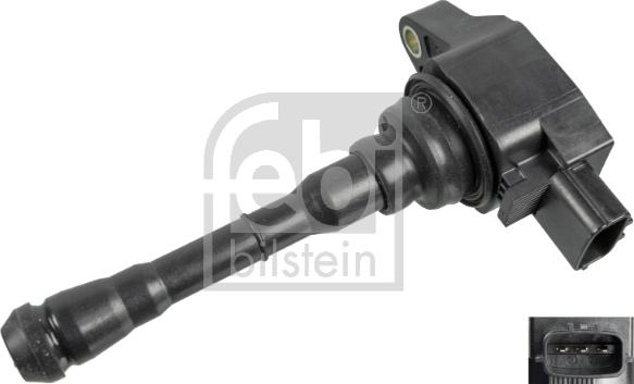 Febi Bilstein 173537 - Катушка зажигания autosila-amz.com