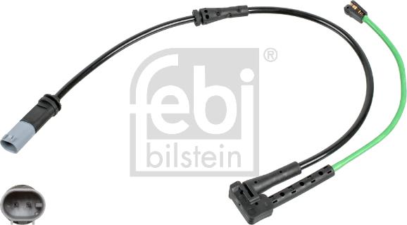 Febi Bilstein 173571 - Сигнализатор, износ тормозных колодок autosila-amz.com