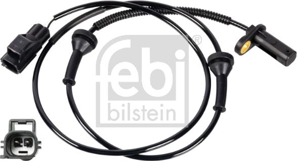 Febi Bilstein 172424 - Датчик ABS, частота вращения колеса autosila-amz.com