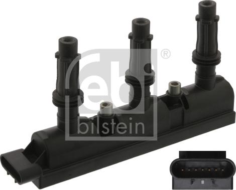 Febi Bilstein 39585 - Катушка зажигания autosila-amz.com