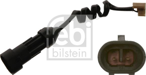 Febi Bilstein 35449 - Контрольный контакт, контроль слоя тормозных колод autosila-amz.com