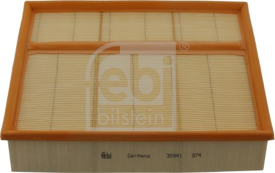 Febi Bilstein 30941 - Воздушный фильтр, двигатель autosila-amz.com