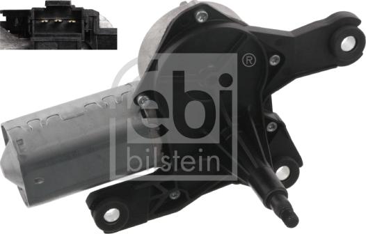 Febi Bilstein 33756 - Двигатель стеклоочистителя autosila-amz.com