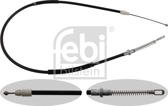 Febi Bilstein 37273 - Тросик, cтояночный тормоз autosila-amz.com