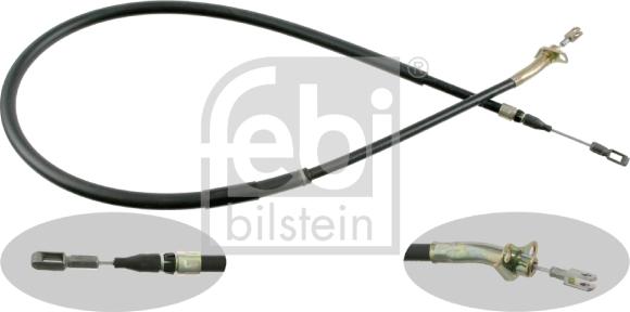 Febi Bilstein 21263 - Тросик, cтояночный тормоз autosila-amz.com