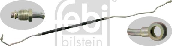 Febi Bilstein 27180 - шланг высокого давления г/у руля!\VW Golf/Vento 1.8-2.0 91-99,Polo 1.6-1.9SDi 95-01 autosila-amz.com