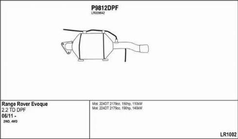 Fenno LR1002 - Система выпуска ОГ autosila-amz.com