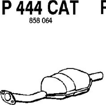 Fenno P444CAT - Катализатор autosila-amz.com
