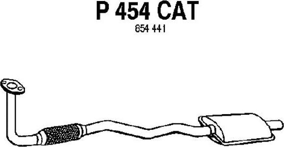 Fenno P454CAT - Катализатор autosila-amz.com