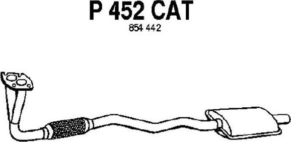 Fenno P452CAT - Катализатор autosila-amz.com