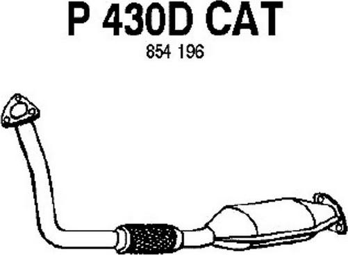 Fenno P430DCAT - Катализатор autosila-amz.com