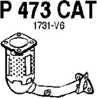 Fenno P473CAT - Катализатор autosila-amz.com